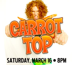 Carrot Top @ Route 66 Casino's Legends Theater
