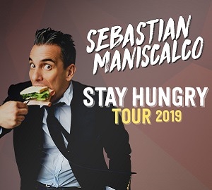 Sebastian Maniscalco Stay Hungry Tour @ Route 66 Casino's Legends Theater