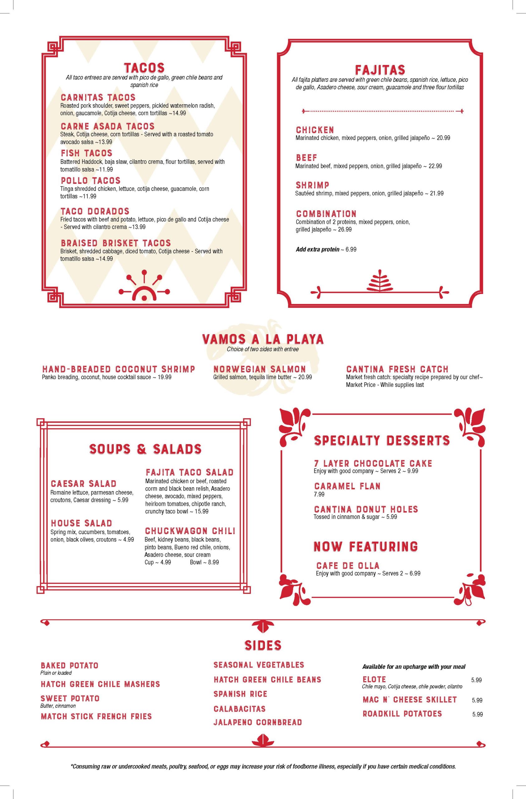RT66 Casino Hotel Thunder Road Steakhouse Menu Updates_MEC_Page_2