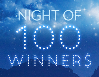 RT660322 Mar 2022 AC Sign Package - Night of 100 Winners_Web Tile Rt66 Casino Night of 100 Winners in March