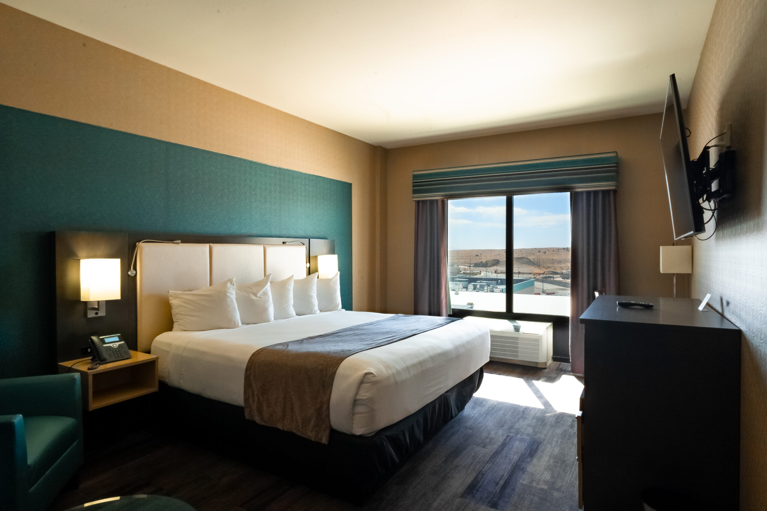Route 66 Caasino Standard Hotel Bedroom