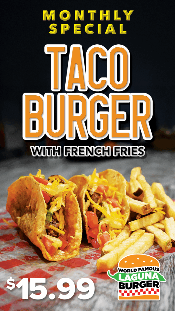 RT660939 MAY JUNE Signage Package - Taco Buger Laguna Burger 1080x1920