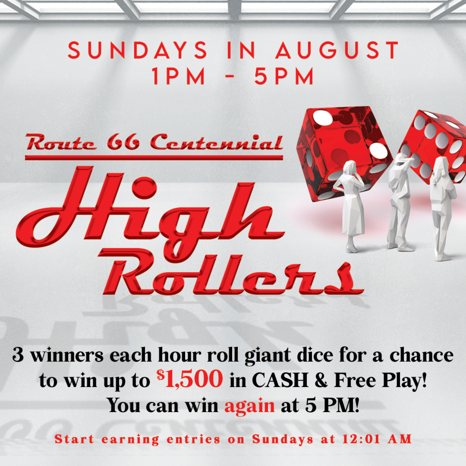 RT661009 AUG Signage Package - High Rollers 1600x1600 High ROllers