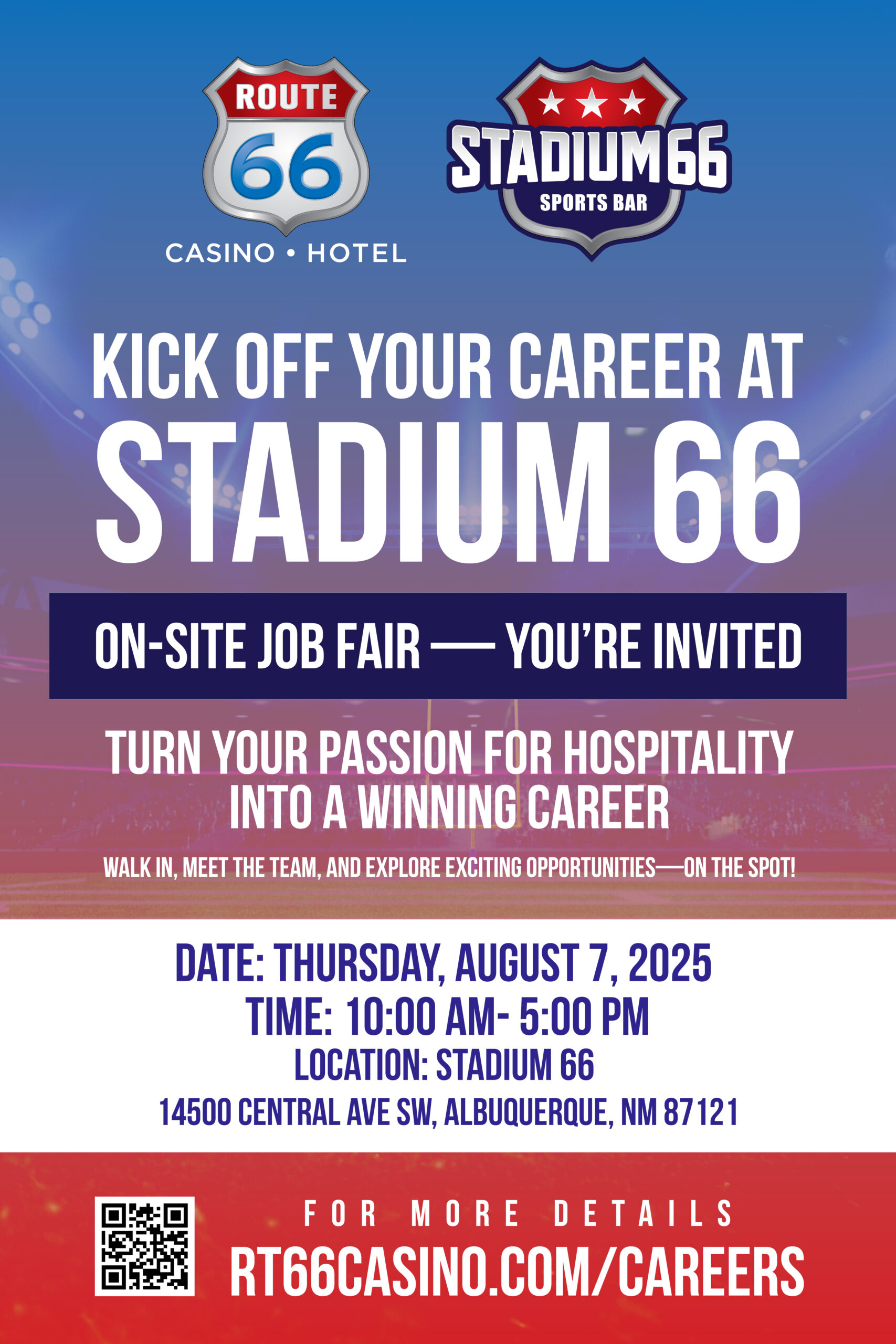 Stadium 66 Career Fair