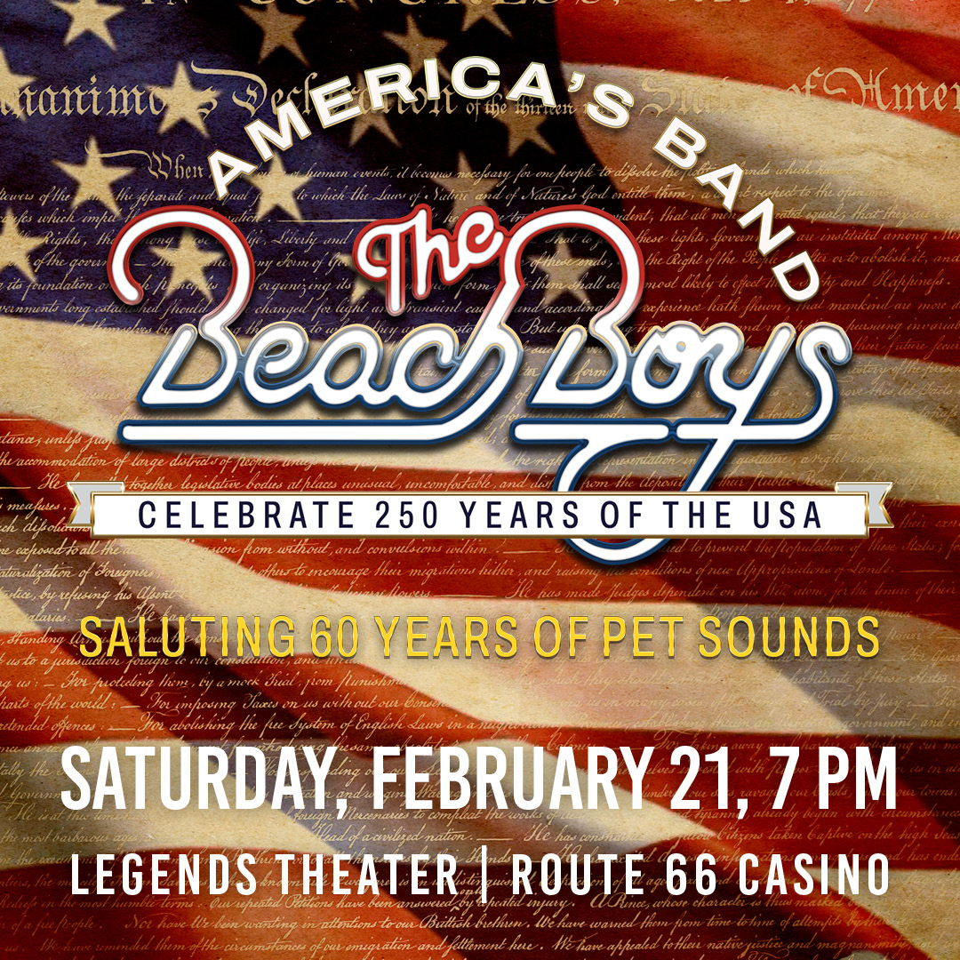 Beach Boys Legends Theater at Rt. 66 Casino