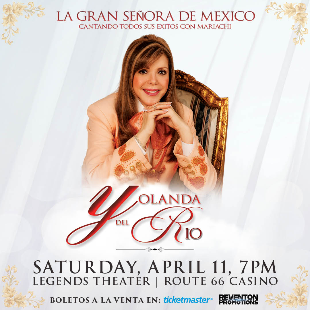 Yolanda del Rio Legends Theater Rt 66 Casino