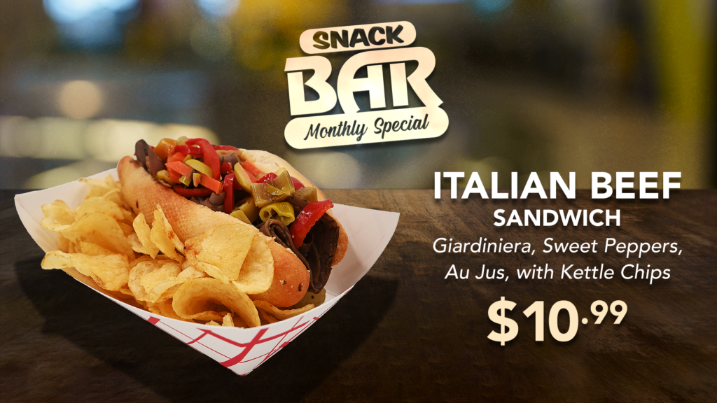 French Dip Sandwich at Route 66 Casino