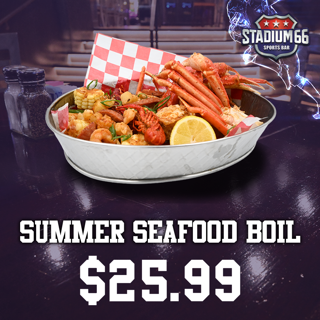 Stadium 66- Summer Seafood Boil - 1080x1080 pxl albuquerque sports bar